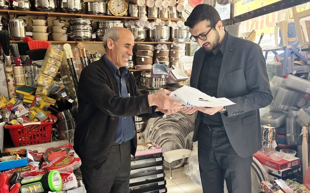 Keban Müftüsü Çiçen'den esnafa ziyaret