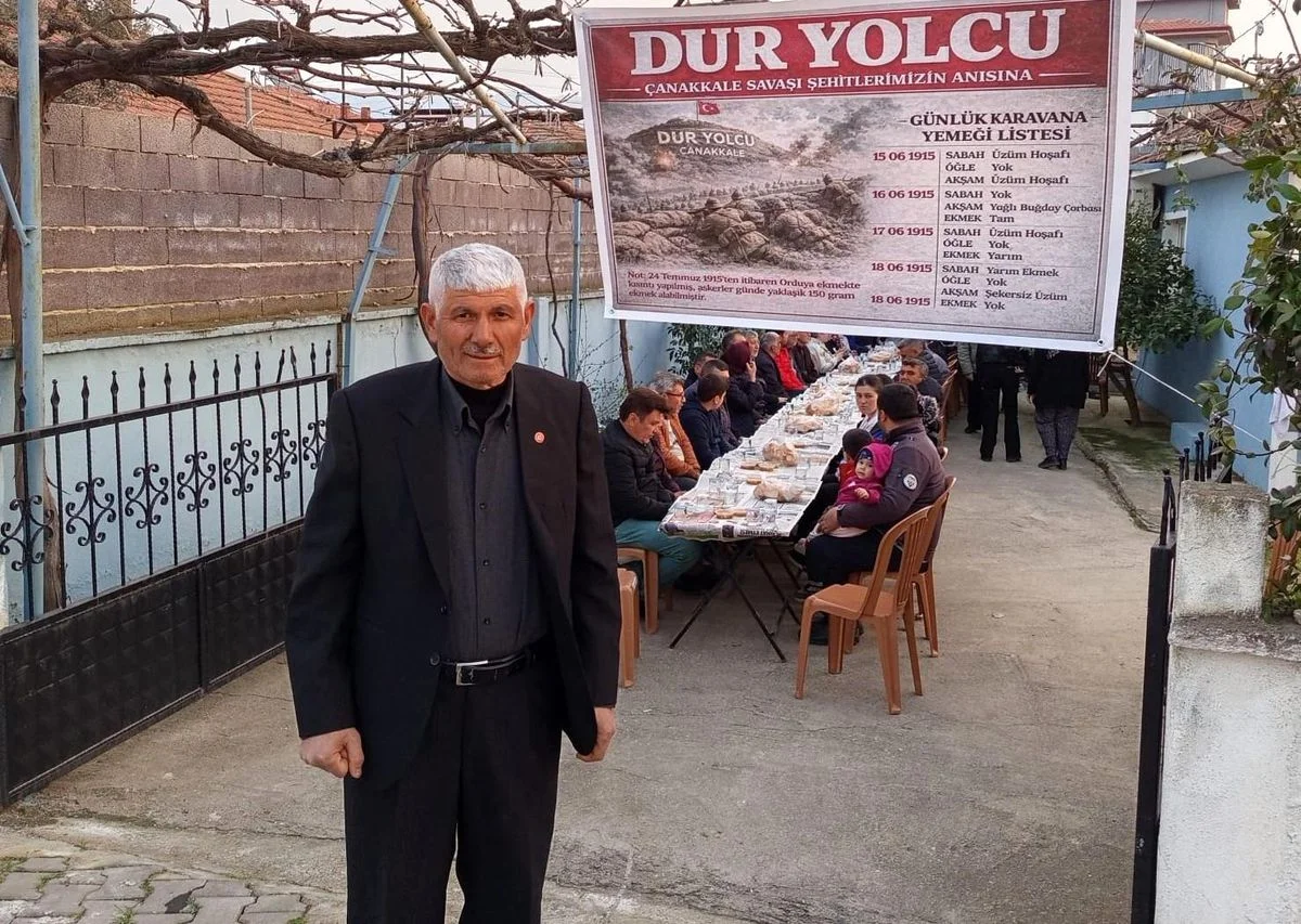 Çanakkale Şehitleri Anısına Anlamlı İftar