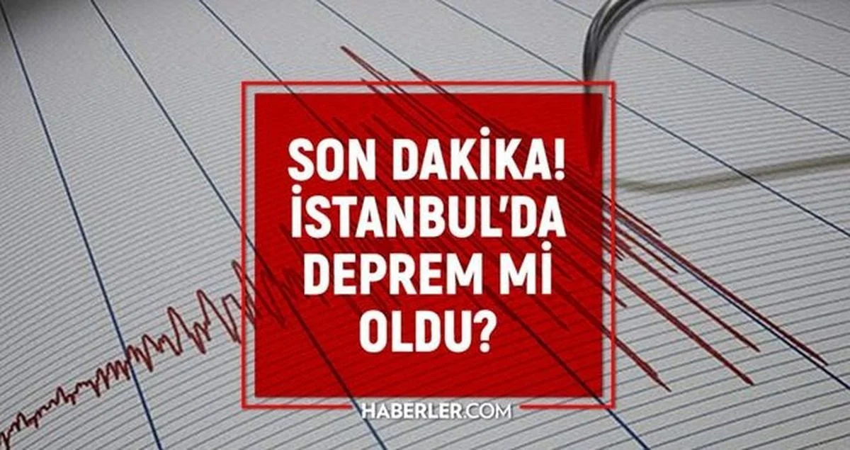 İstanbul'da deprem mi oldu? SON DAKİKA! 15 Mart İstanbul'da az önce nerede deprem oldu?