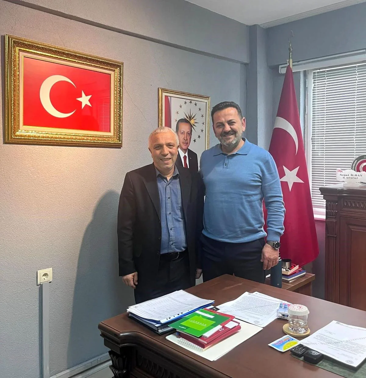Bilecik'te Şehit Yakını Suat Güner, Aile ve Sosyal Hizmetler İl Müdürü ile Buluştu