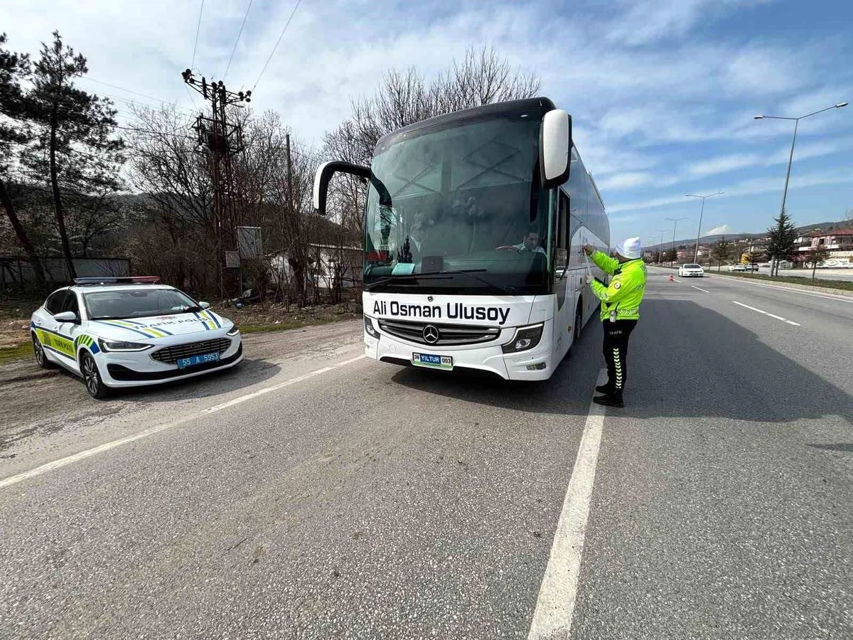 Bayram trafiğinde Samsun'da sıkı denetim başladı