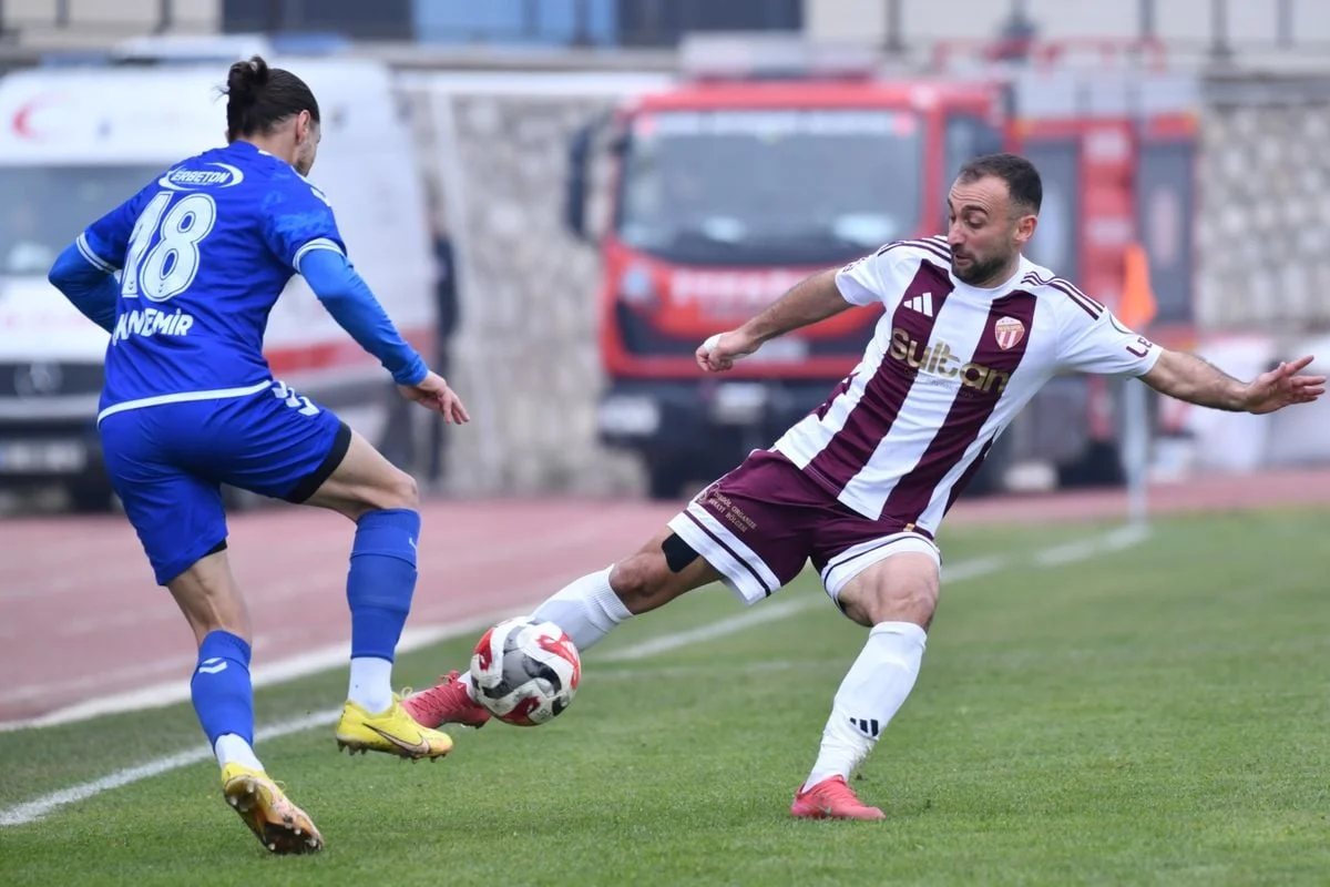 Sultan Su İnegölspor–Merkür Jet Erbaaspor: 1-2