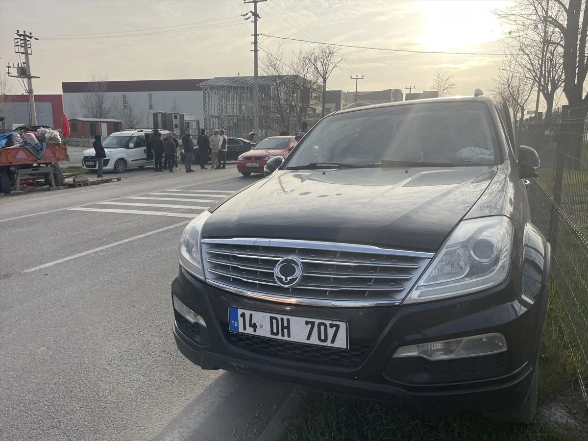 Bolu'da otomobil ile cipin çarpıştığı kazada 4 kişi yaralandı